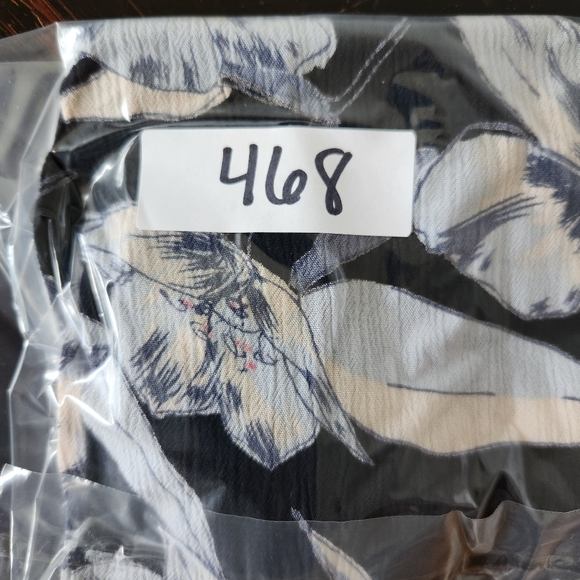 Billabong Black Floral 100% Rayon Boho Peasant Dress Size Medium - Picture 11 of 11